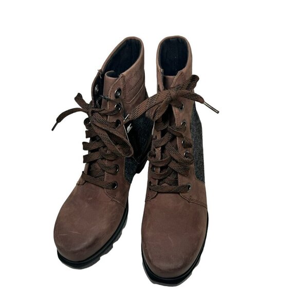 Sorel Women's Joan of Arctic Wedge III Lexie Boots Tobacco size 9.5 NEW - Picture 5 of 9